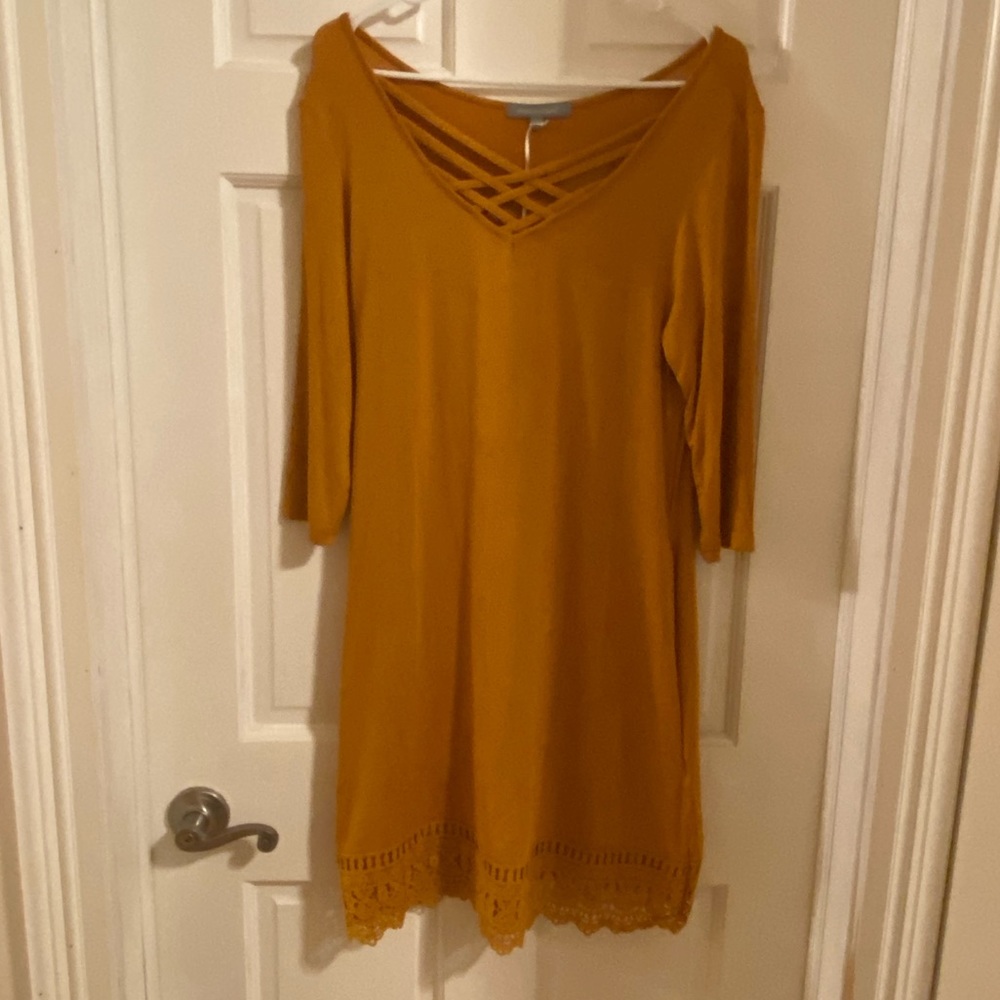 2/$10 3/$15 NWT Simply Southern Lace Dress - Picture 1 of 7